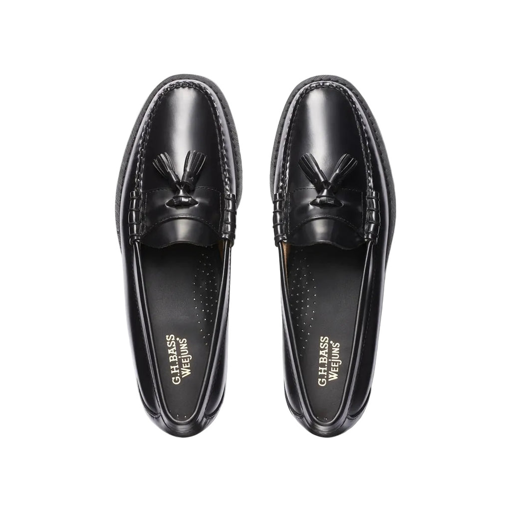 Lennox Tassel Weejun Loafer | Black – Clark Street Mercantile