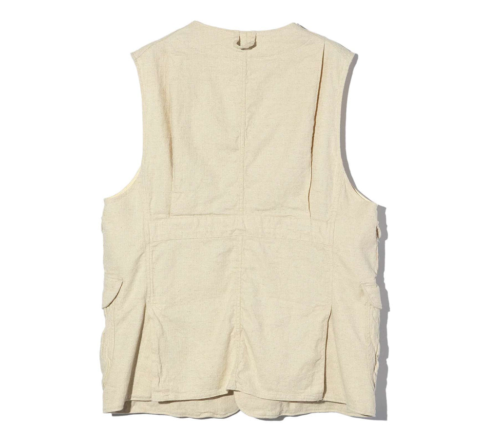 Hunting Jacket Vest | Natural CL Java Cloth – Clark Street Mercantile