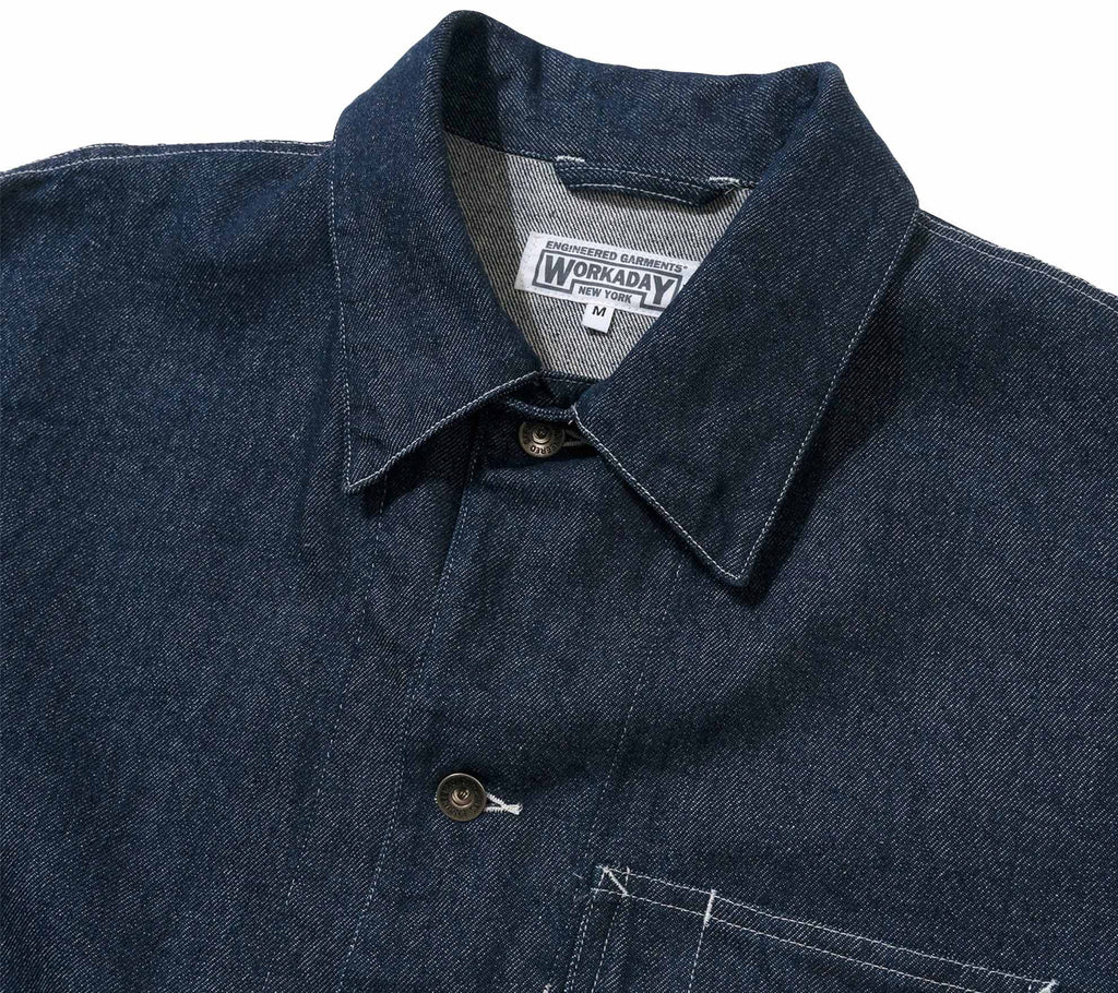 Workaday' Utility Jacket | Indigo 12oz Denim – Clark Street