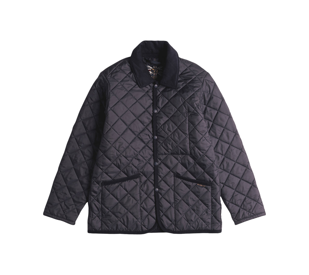 Raydon Quilted Jacket | Suffolk Navy – Clark Street Mercantile