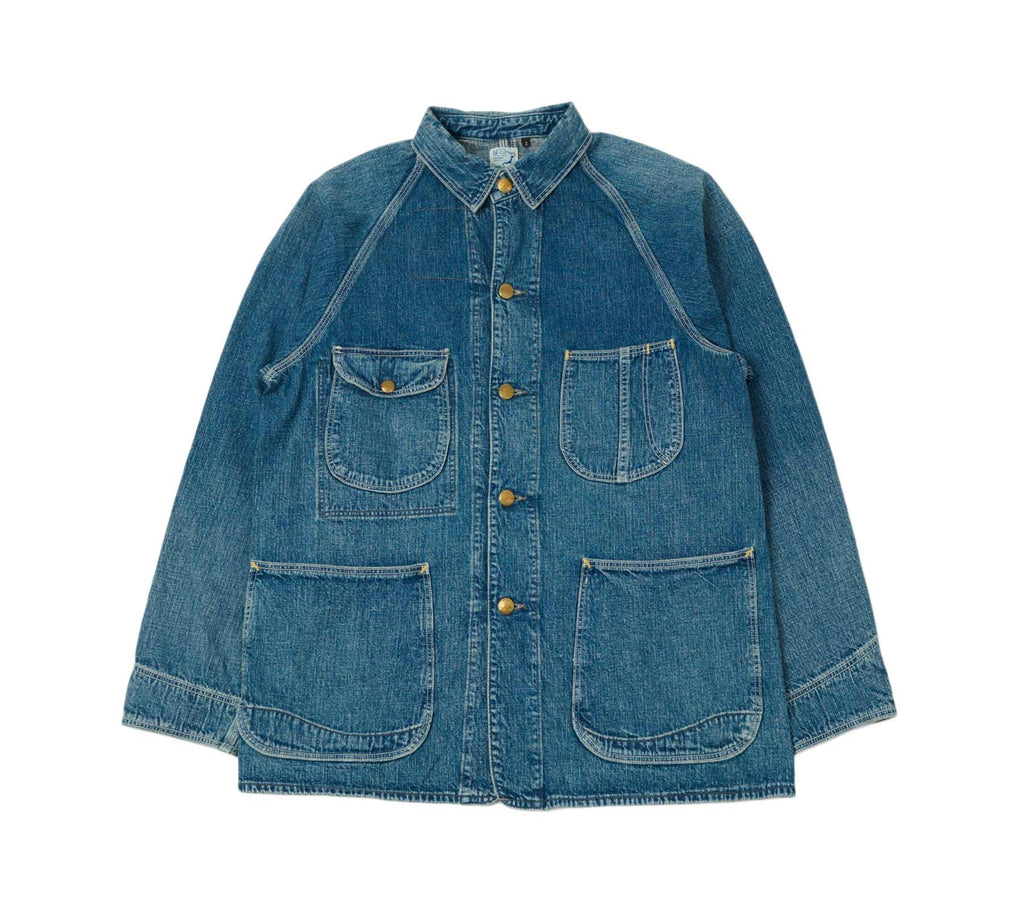 1950s Coverall Jacket | Denim Used Wash – Clark Street