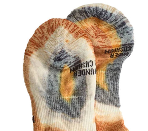 ALLROUNDER Merino Cushion ”TIE DYE” | Yellow