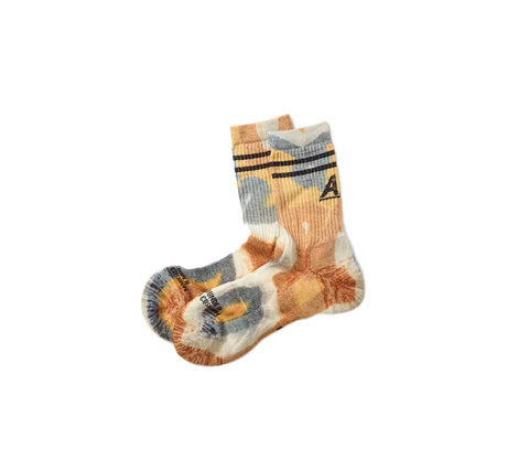 ALLROUNDER Merino Cushion ”TIE DYE” | Yellow