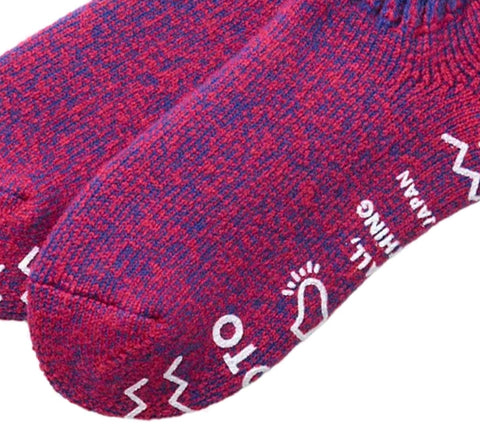 Pile SockSlipper | Pink/Blue
