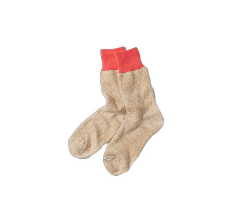 Double Face ”SILK ＆ COTTON” Socks | Bittersweet