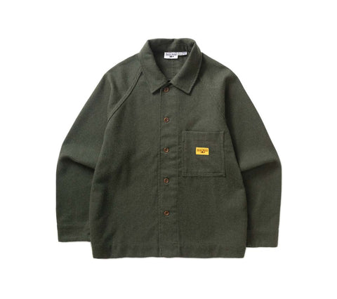 Flannel FOH Overshirt | Forest