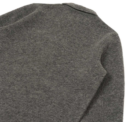 Fleece Field Jacket | Grey Marl Wool