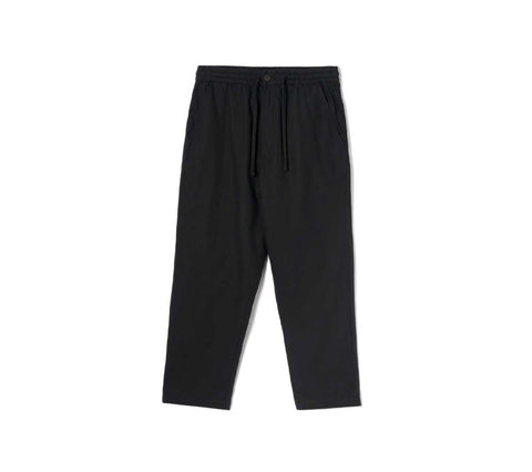 Hi Water Trouser | Black Brushed Moleskin