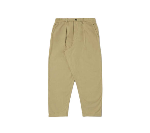 Pleated Track Pant | Sand Brushed Moleskin