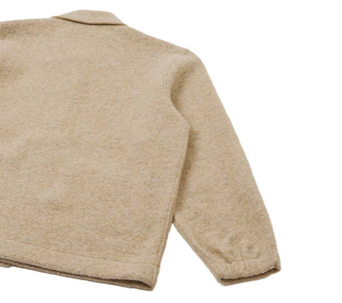 Rams Jacket | Fawn Wool Fleece