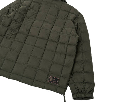 TAION x Universal Works Nylon Soft Shell Down Rams Jacket | Olive