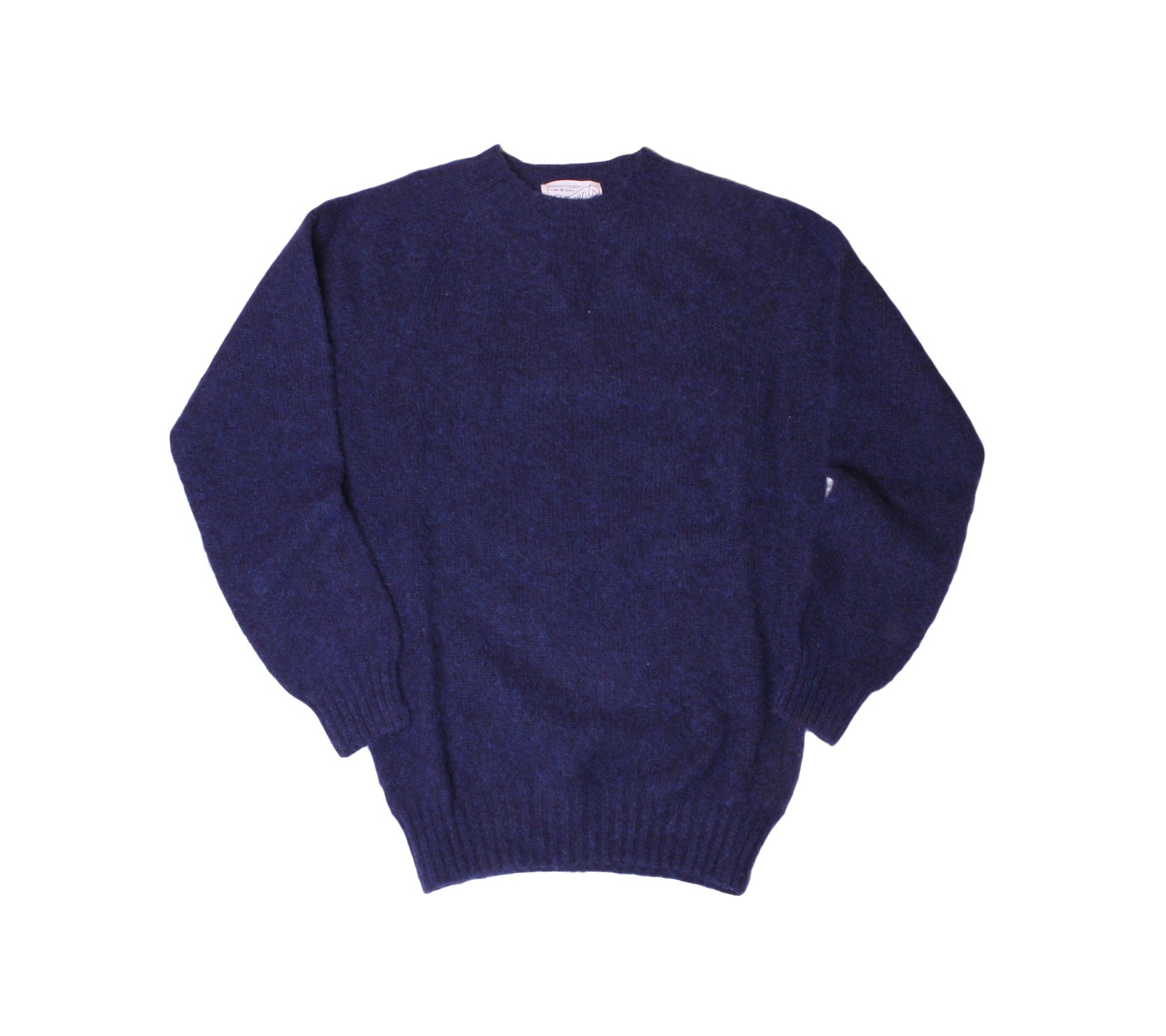 Brushed Lambswool Knit | Midnight Blue – Clark Street Mercantile
