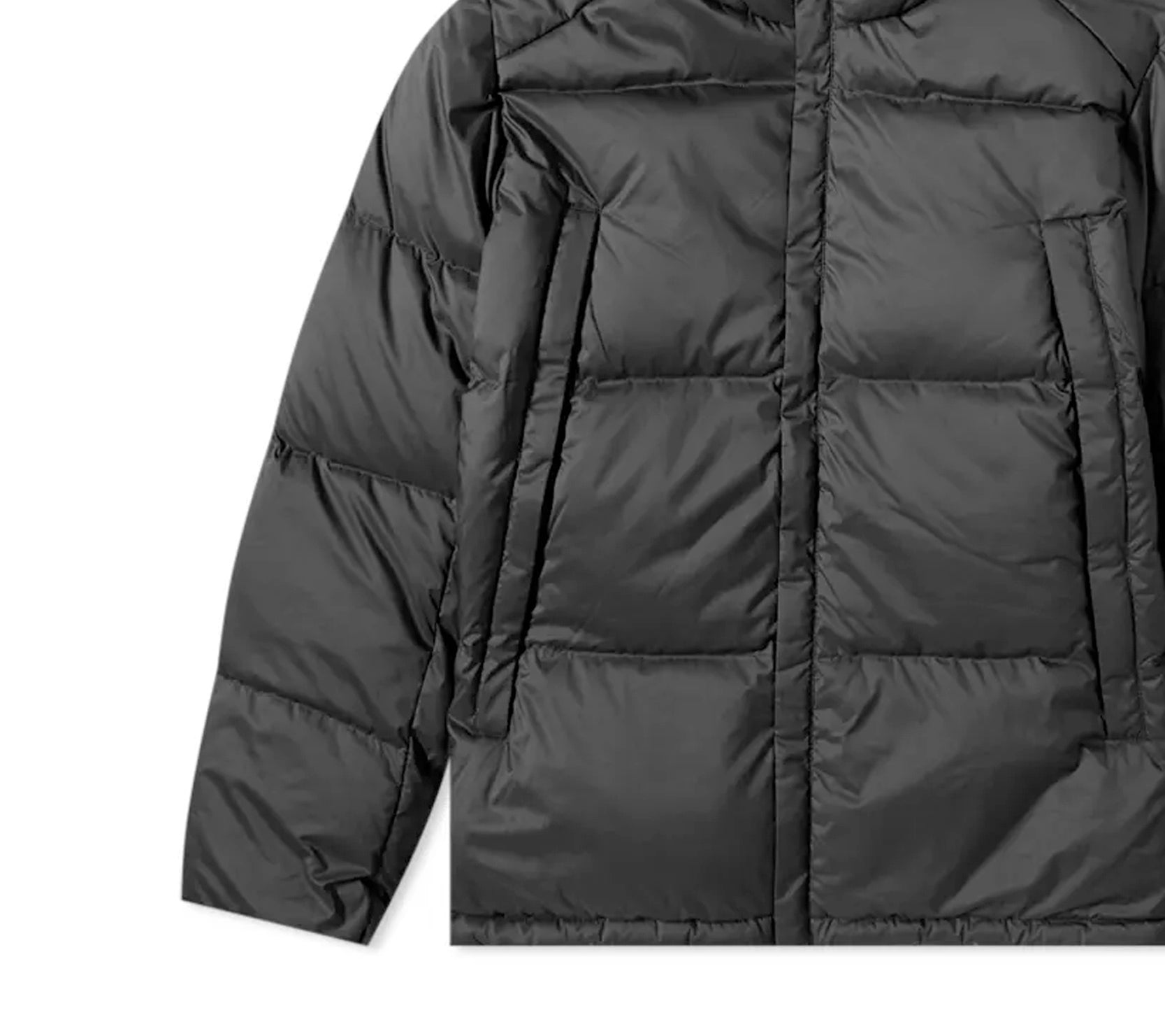 Recycled Lightweight Down Jacket | Black